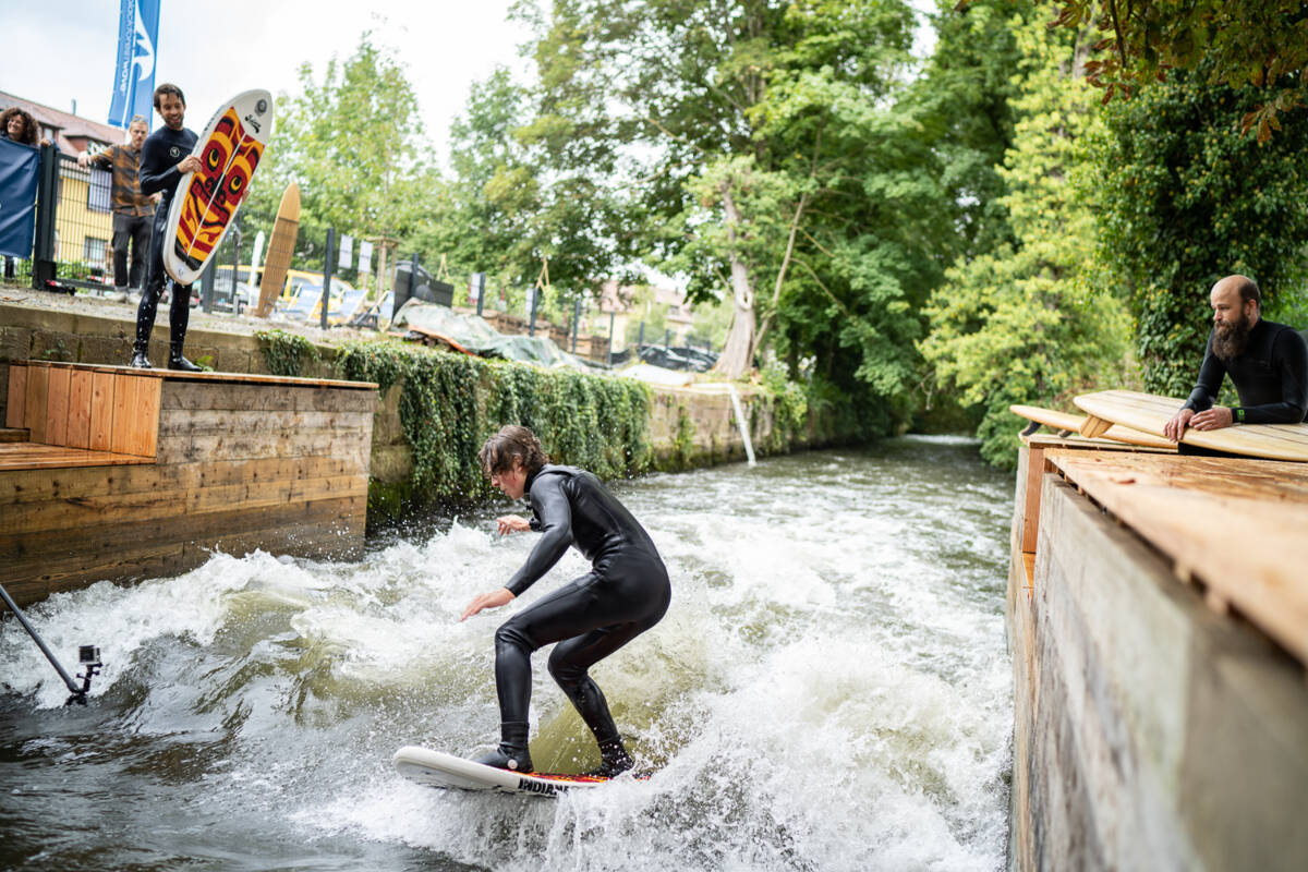 Riding the blackforestwave