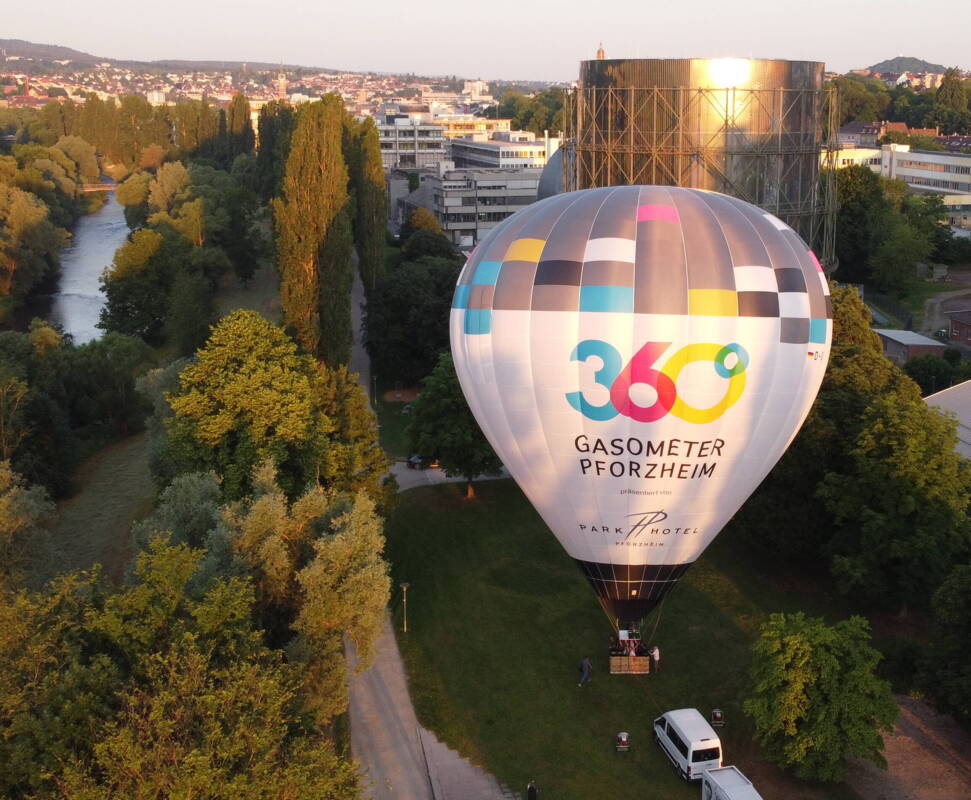 Heißluftballon