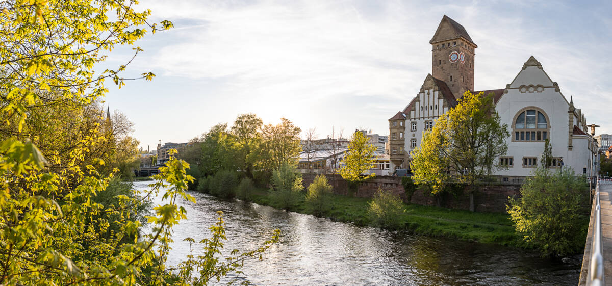 Die Enz verbindet Pforzheim und den Enzkreis